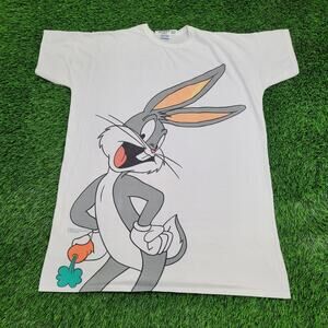 Vintage 1993 Bugs-Bunny Shirt Womens XL 23x32 Long